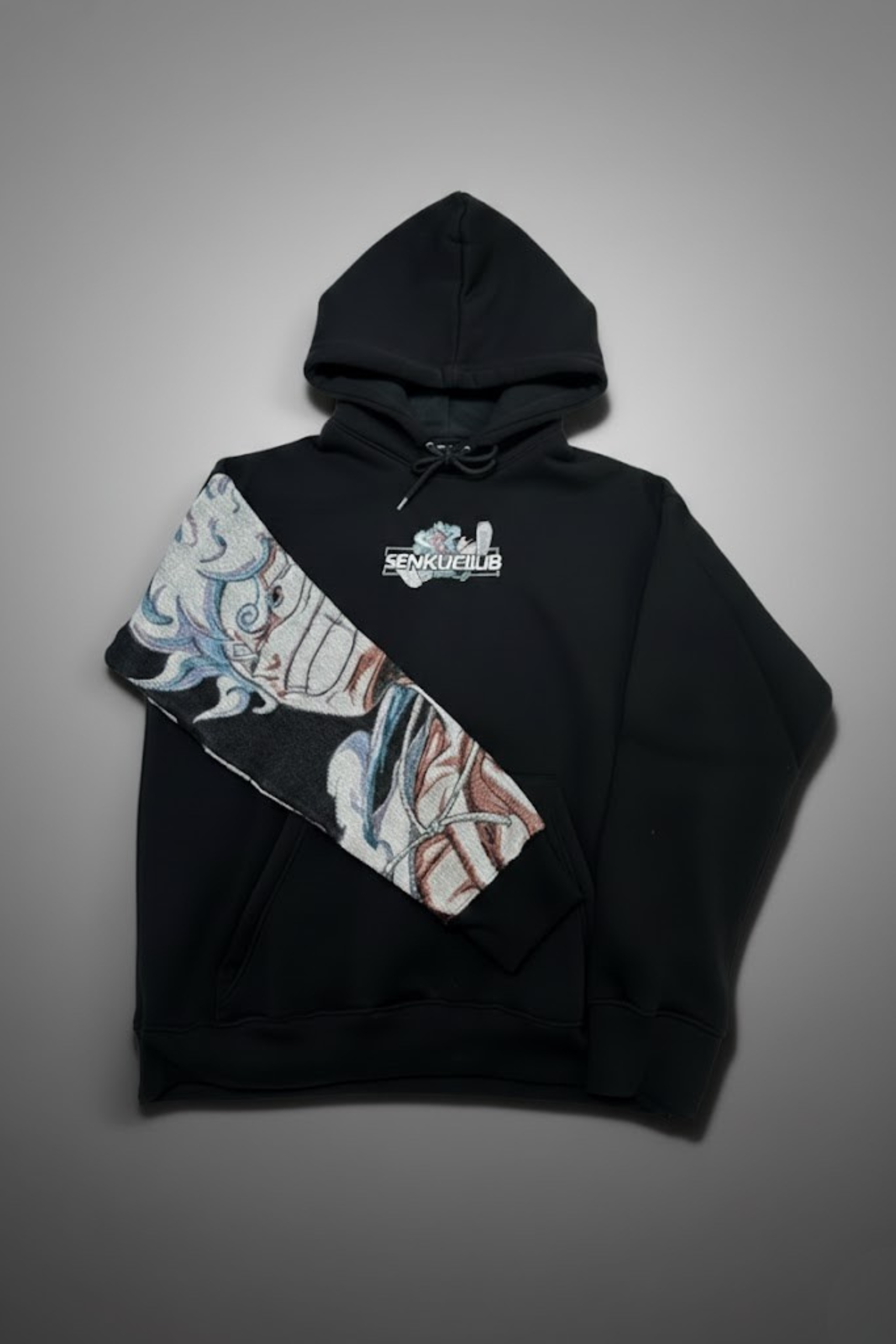 gear 5 luffy hoodie Gear 5 Luffy Tapestry Hoodie – Senku Club