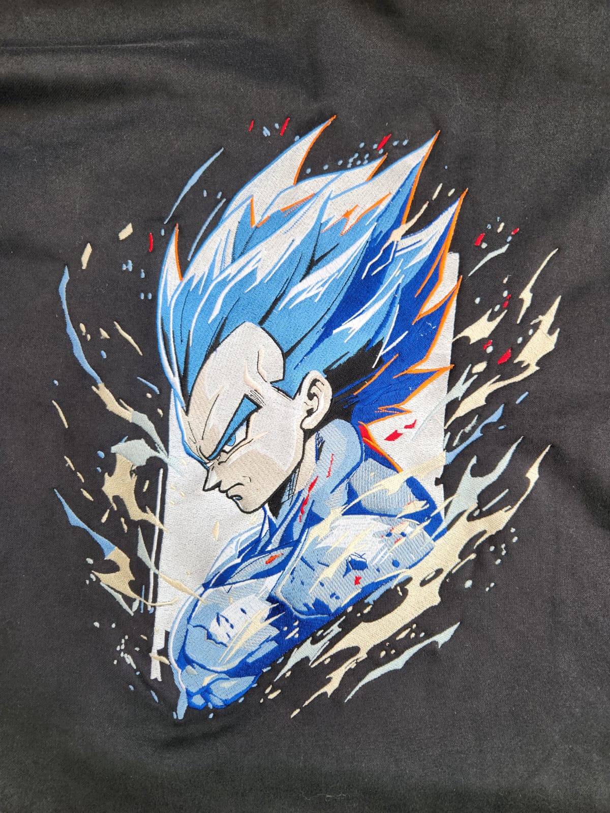 Vegeta's Pride SSGSS Embroidered Hoodie