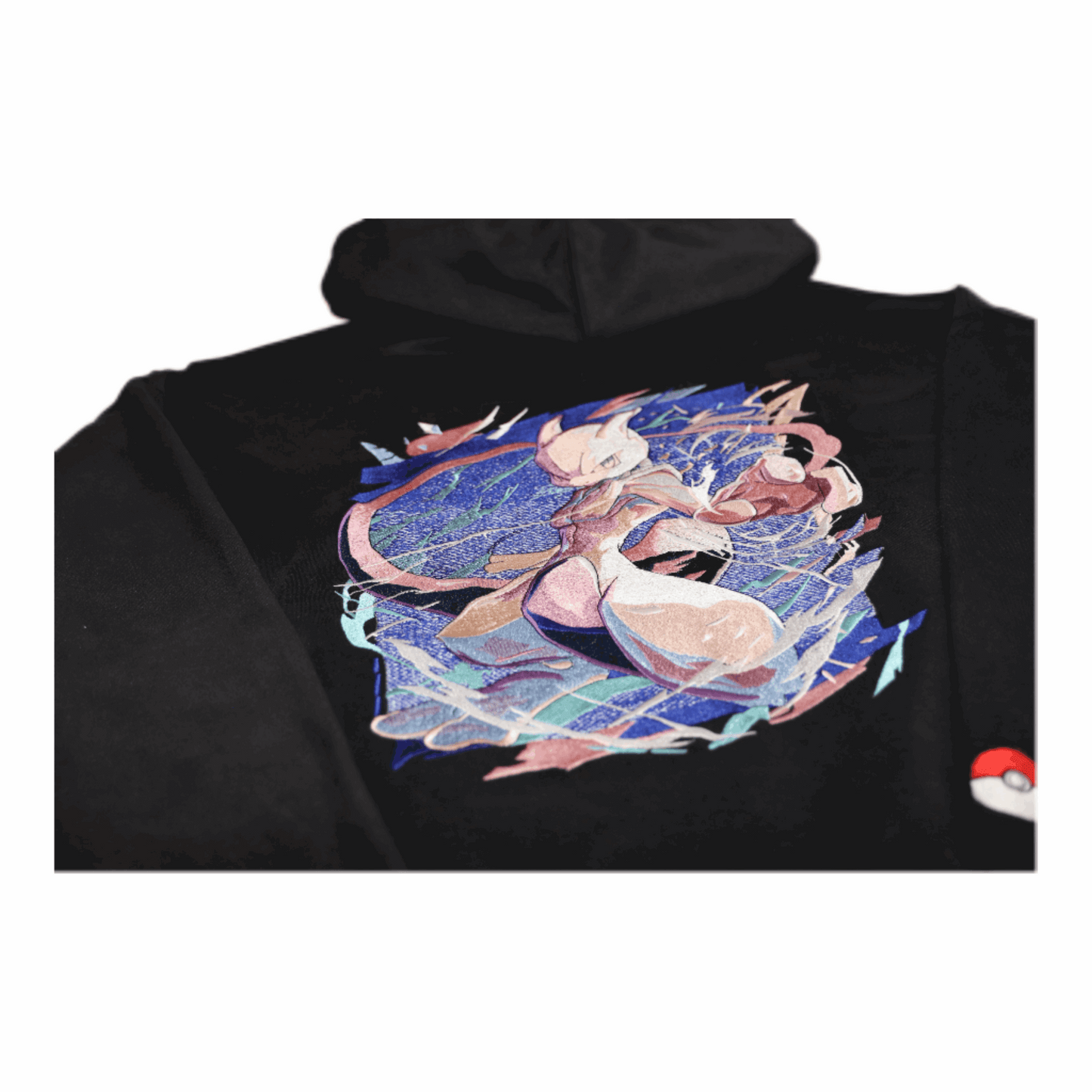 Mewtwo Embroidered Hoodie