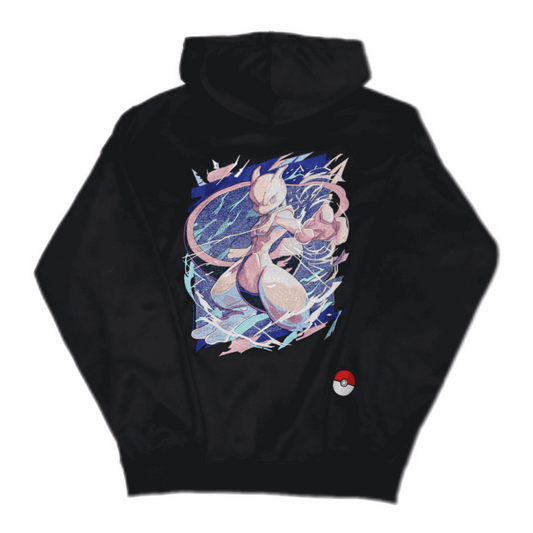 Mewtwo Embroidered Hoodie