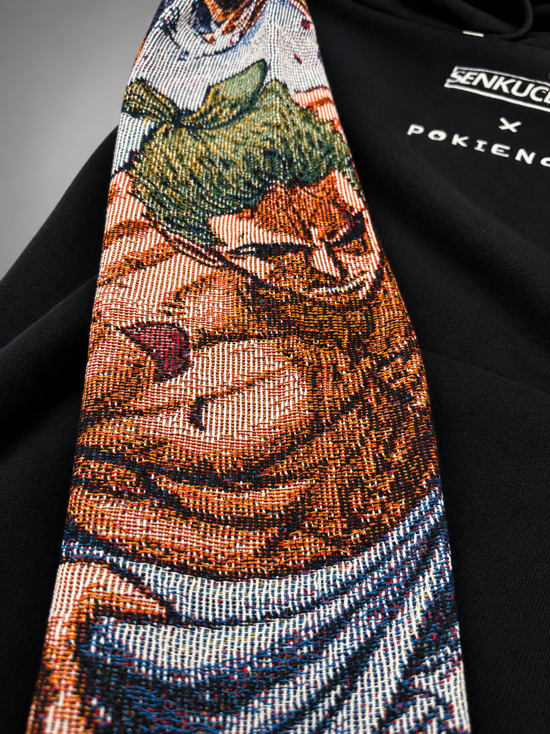 Zoro x Pokie Nova Three Sword Tapestry Hoodie