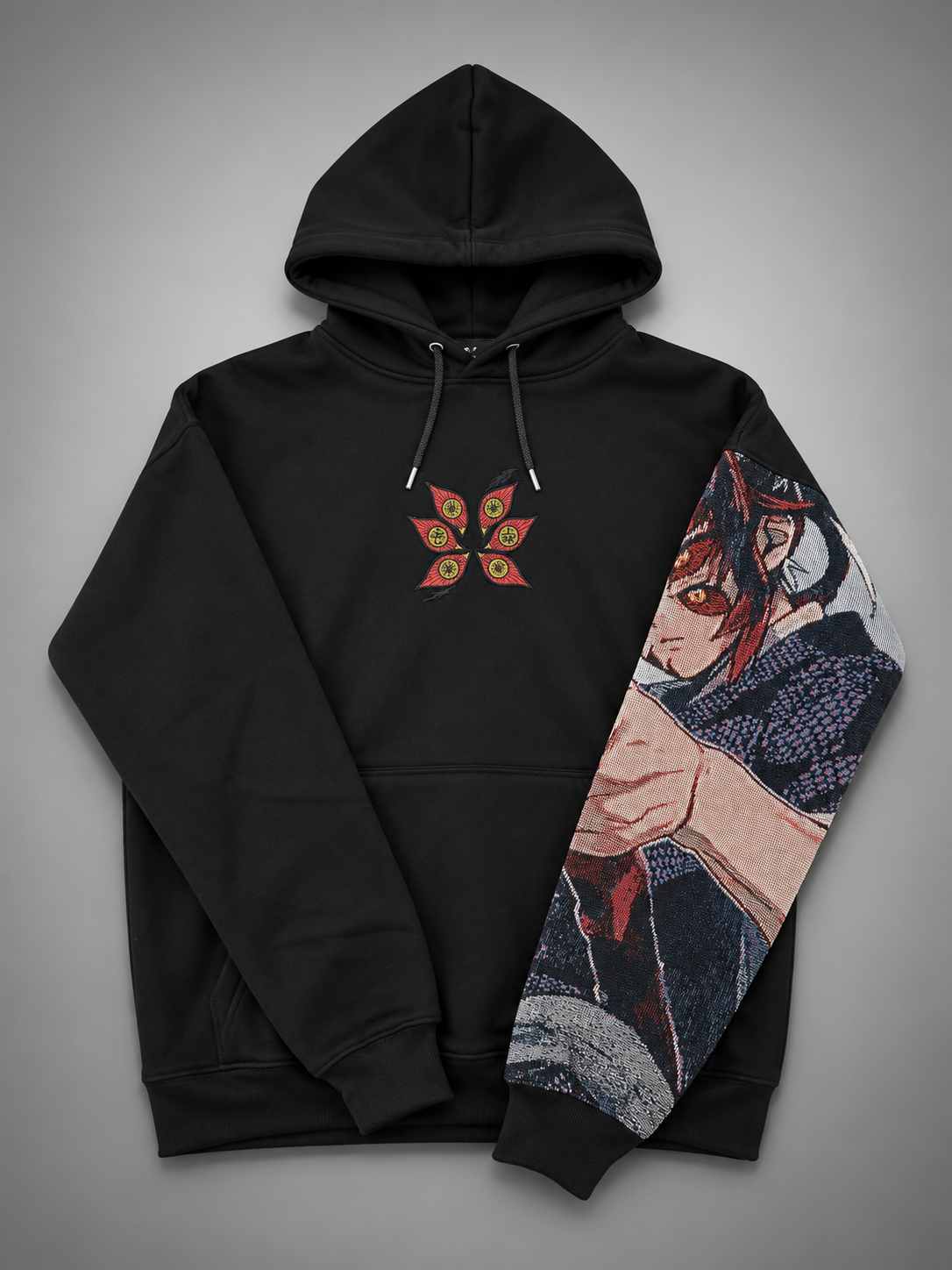 Kokushibo Moon Breathing Tapestry Hoodie