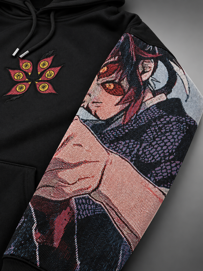 Kokushibo Moon Breathing Tapestry Hoodie