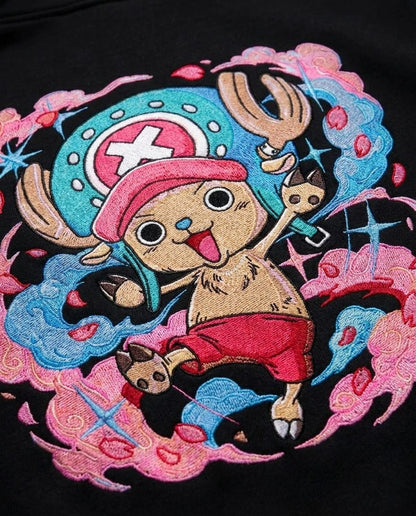 Chopper Cotton Candy Dreams Embroidered Hoodie