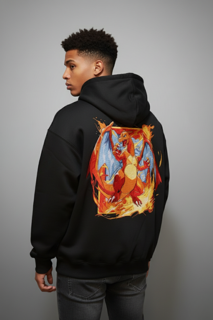 Charizard #0006 Embroidered Hoodie
