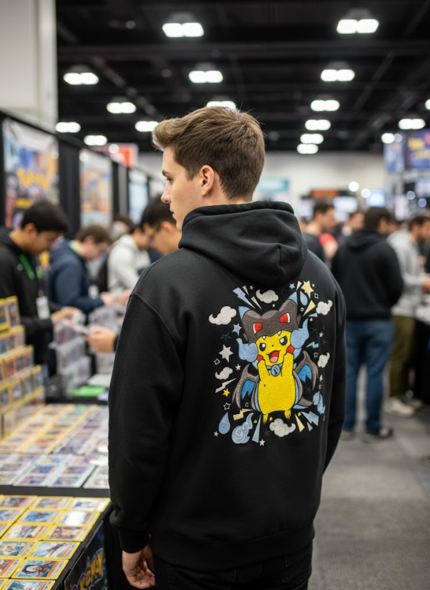 PRE-ORDER LIMITED EDITION Pikachu Mega Charizard Poncho Hoodie