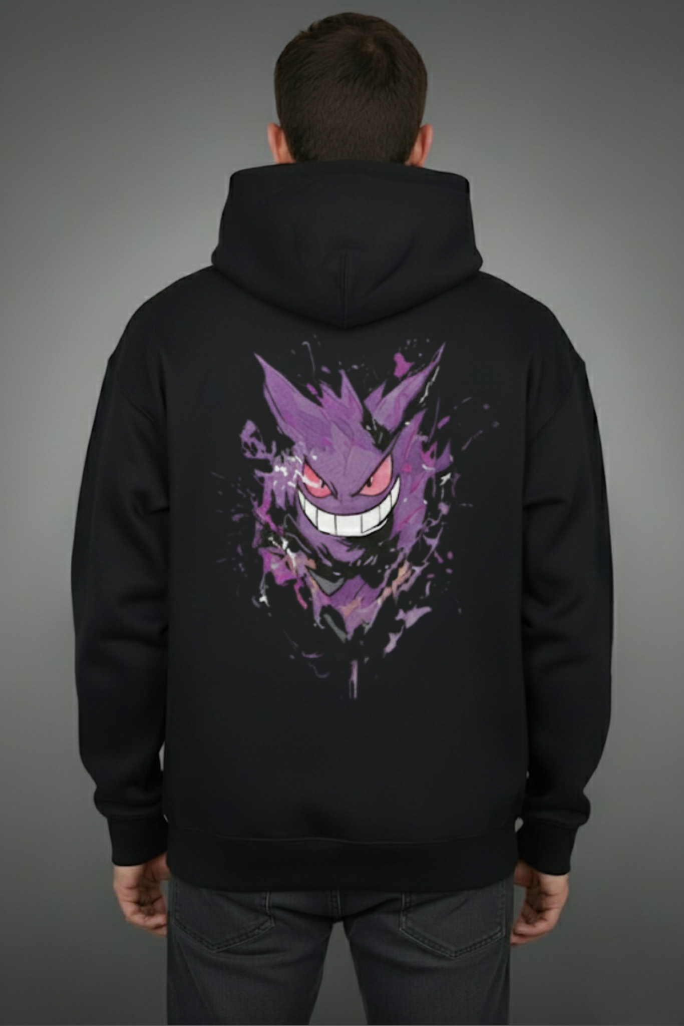 Gengar #0094 Embroidered Hoodie