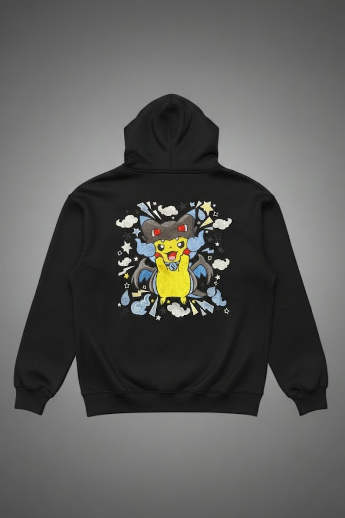 PRE-ORDER LIMITED EDITION Pikachu Mega Charizard Poncho Hoodie