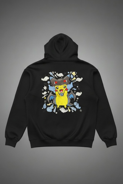 PRE-ORDER LIMITED EDITION Pikachu Mega Charizard Poncho Hoodie