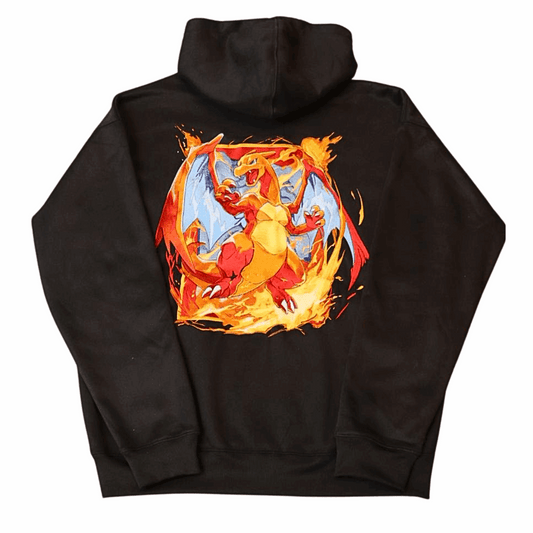 Charizard Embroidery Hoodie