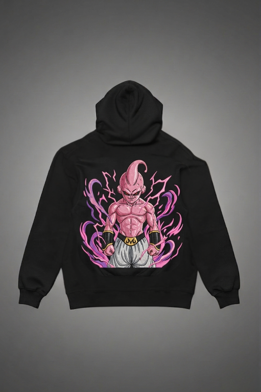 Kid Buu DBZ Stitched Hoodie Limited Edition