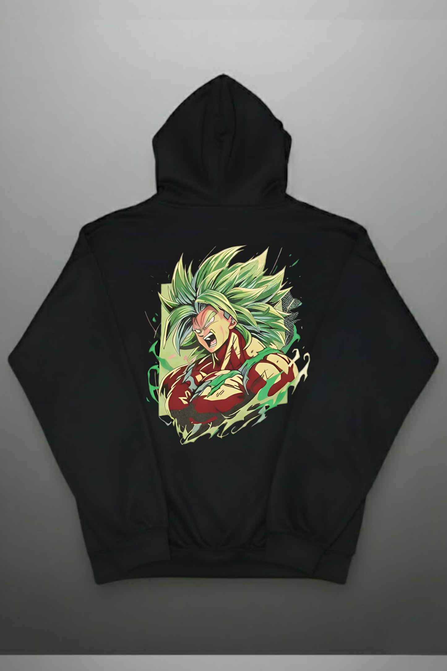 Broly's Rage Legendary super Sayian Embroidered Hoodie