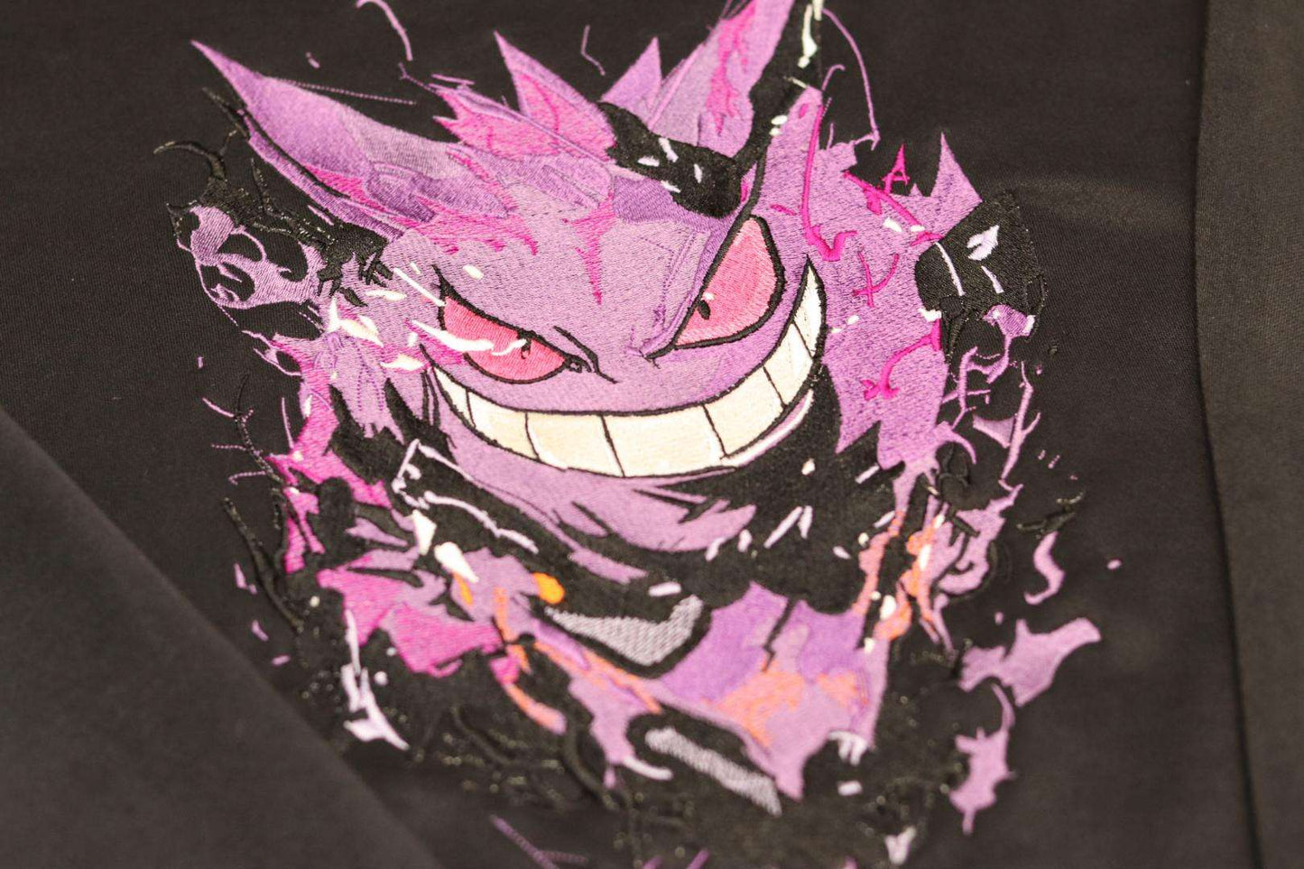 Gengar Embroidery Hoodie