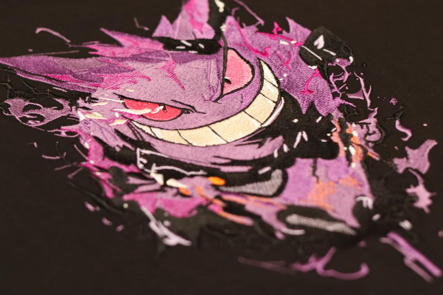 Gengar Embroidery T-shirt