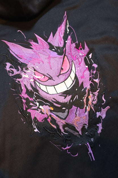 Gengar #0094 Embroidered Hoodie