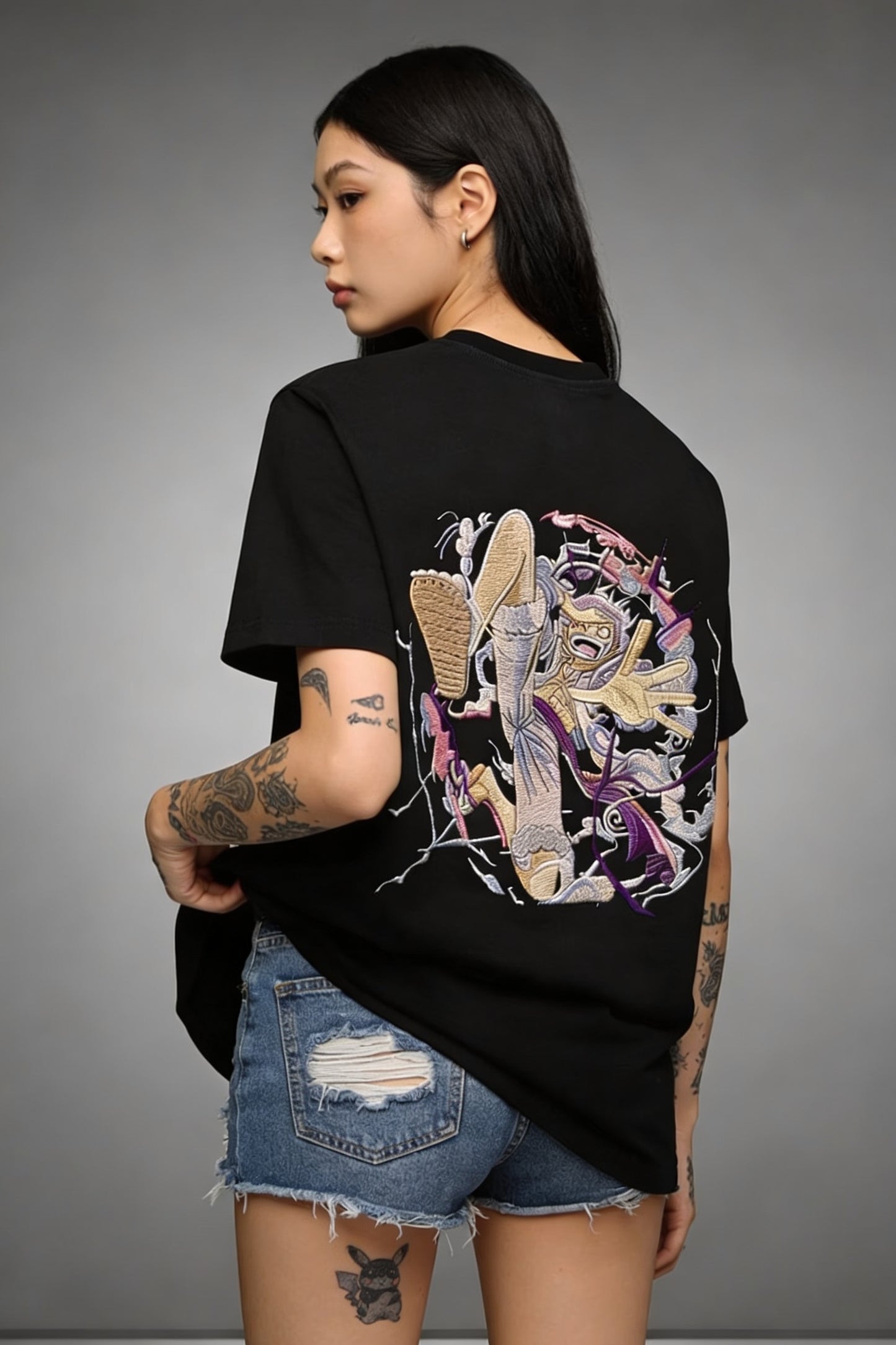 Luffy Gear 5 Stitched T-Shirt